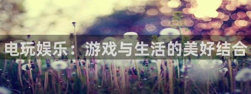 k8凯发赏金女王：电玩娱乐：游戏与生活的美好结合