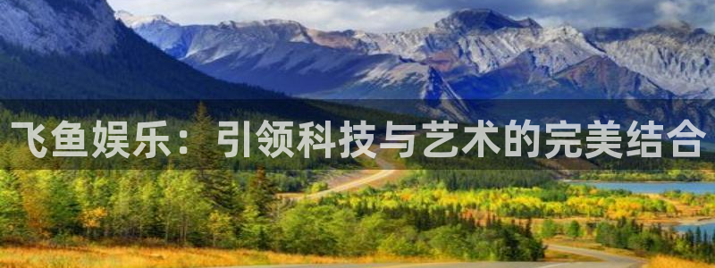 k8凯发登录注册：飞鱼娱乐：引领科技与艺术的完美结合